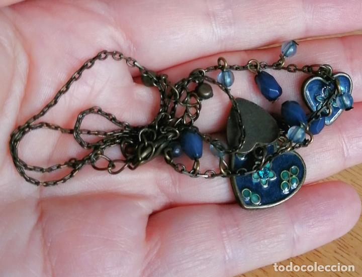 Joyeria: COLLAR CON COLGANTES FORMA DE CORAZONES. - Foto 5