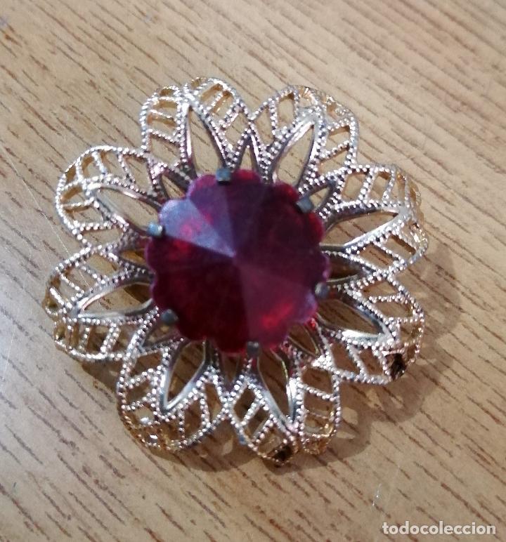 Joyeria: ANTIGUO BROCHE DORADO. - Foto 4