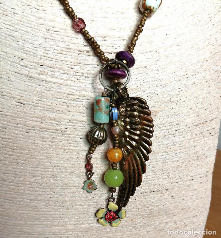 Joyeria: COLLAR LARGO ESTILO TRIBAL. - Foto 2