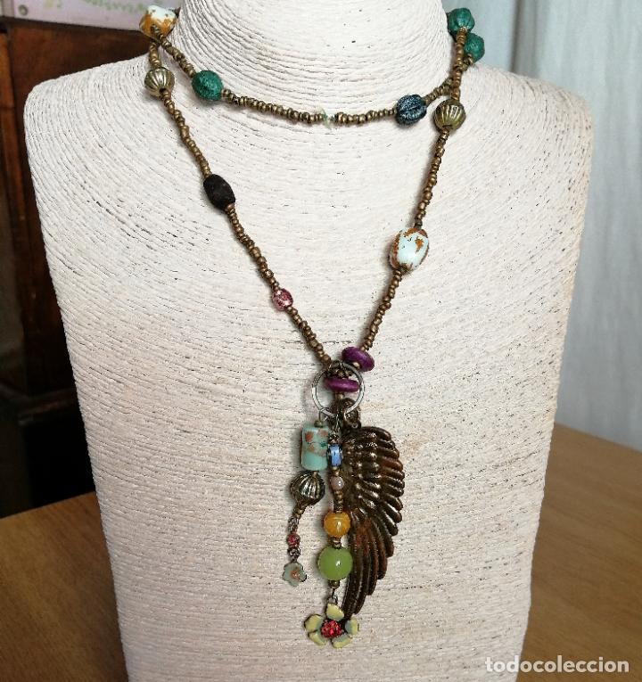 Joyeria: COLLAR LARGO ESTILO TRIBAL. - Foto 1