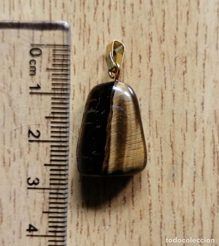 Joyeria: COLGANTE DE OJO DE TIGRE, AGATA. - Foto 3