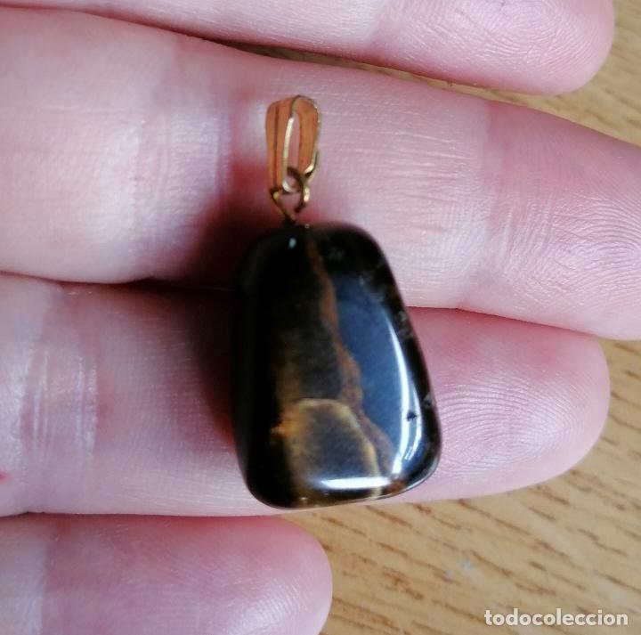 Joyeria: COLGANTE DE OJO DE TIGRE, AGATA. - Foto 5