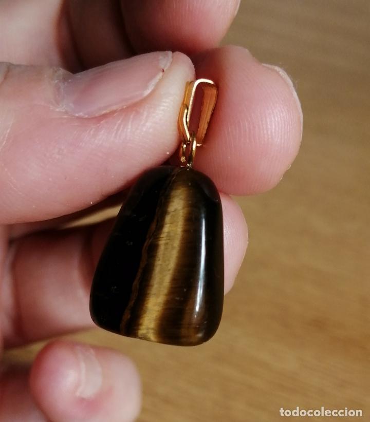 Joyeria: COLGANTE DE OJO DE TIGRE, AGATA. - Foto 1