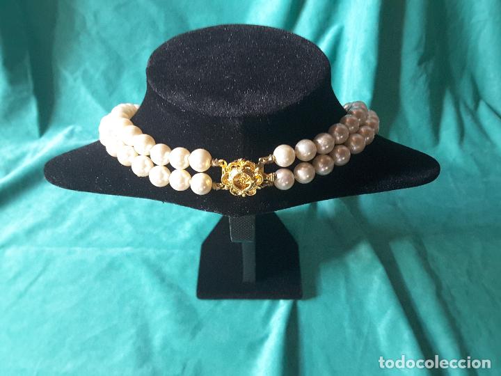 Joyeria: Collar de Perlas, 45 cuentas, 8 mm. 2 vueltas - Foto 2