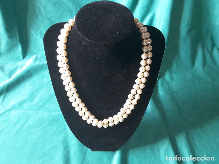 Joyeria: Collar de Perlas, 45 cuentas, 8 mm. 2 vueltas - Foto 1