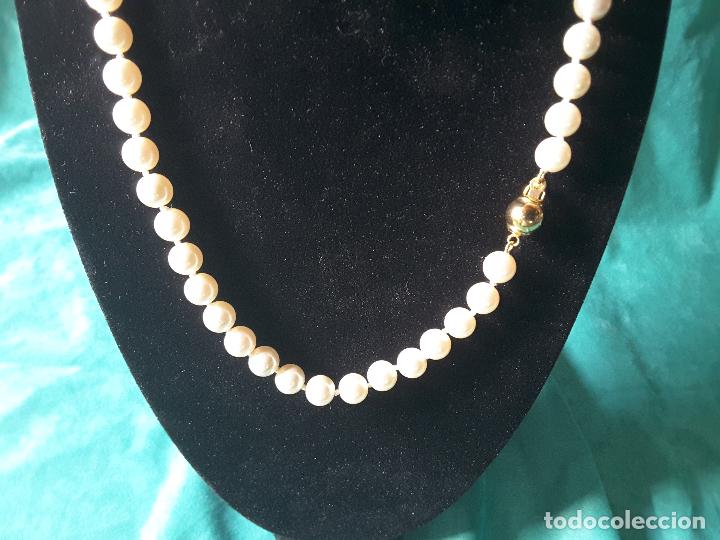 Joyeria: Collar de Perlas, 50 cuentas, 8 mm. - Foto 2
