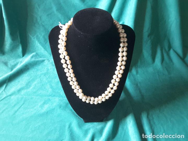 Joyeria: Collar de Perlas, 50 cuentas, 8 mm. 2 vueltas - Foto 1