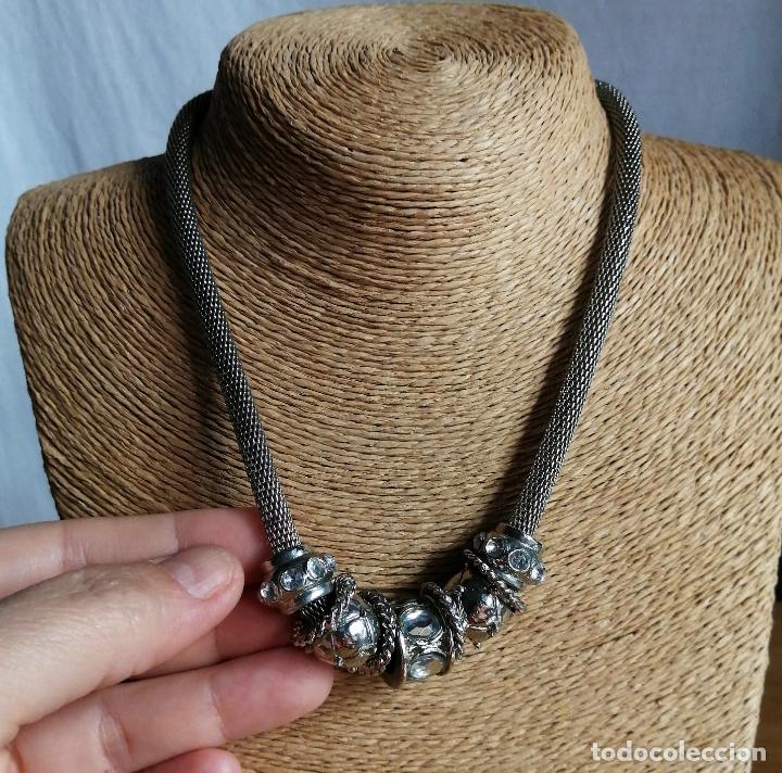 Joyeria: COLLAR CORTO MET&Aacute;LICO, PLATEADO. - Foto 6