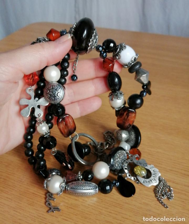 Joyeria: BONITO COLLAR CUENTAS DE CRISTAL Y AGATAS. - Foto 4
