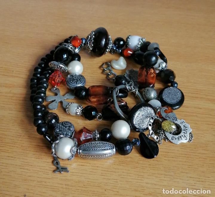 Joyeria: BONITO COLLAR CUENTAS DE CRISTAL Y AGATAS. - Foto 5