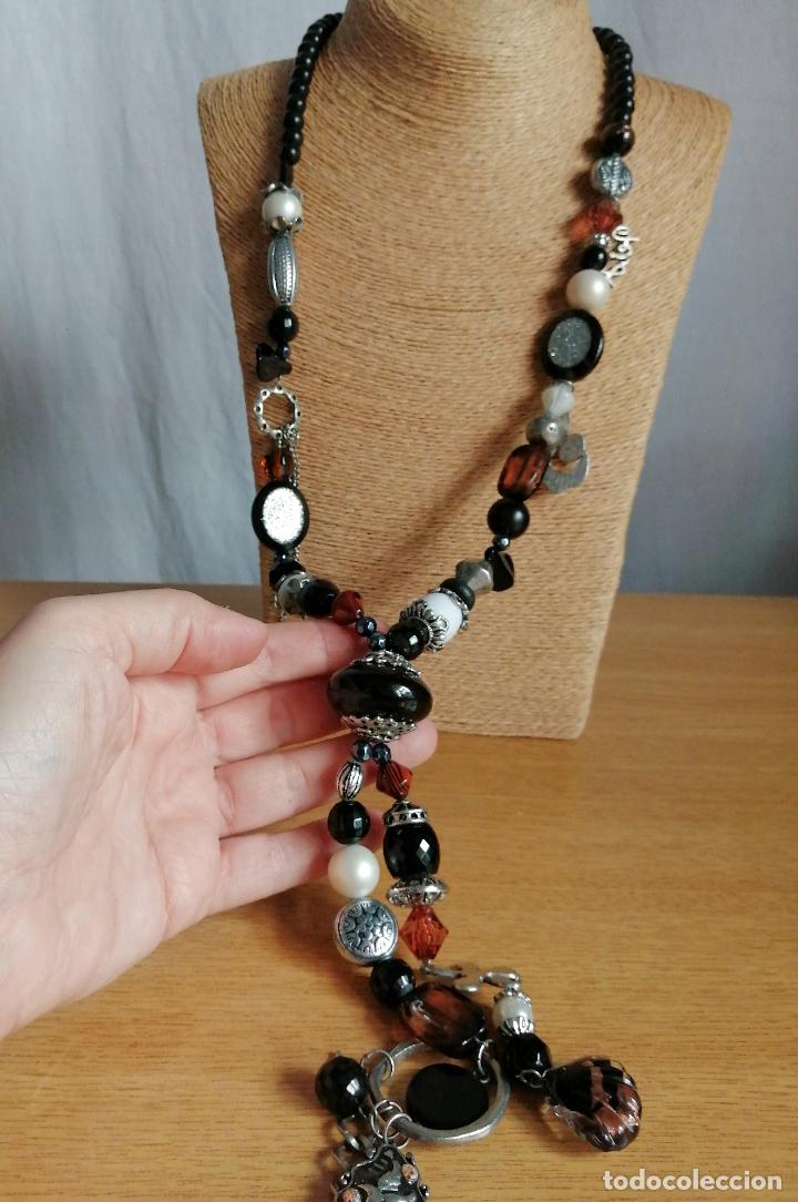 Joyeria: BONITO COLLAR CUENTAS DE CRISTAL Y AGATAS. - Foto 6