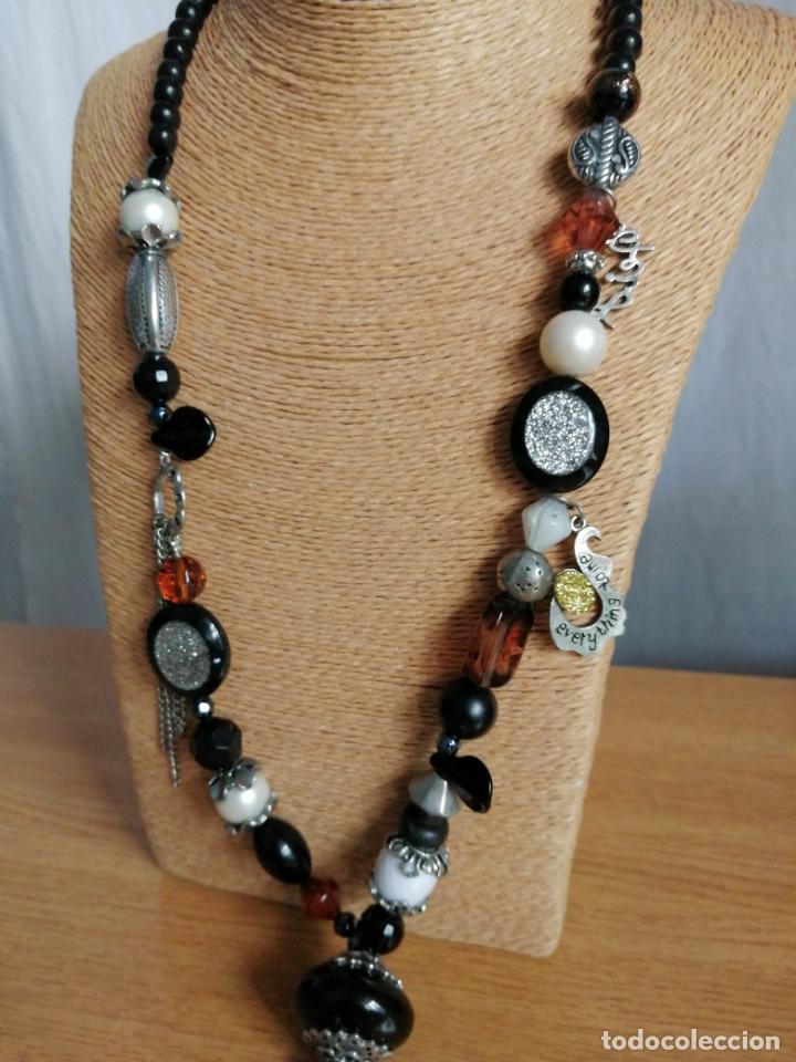 Joyeria: BONITO COLLAR CUENTAS DE CRISTAL Y AGATAS. - Foto 1
