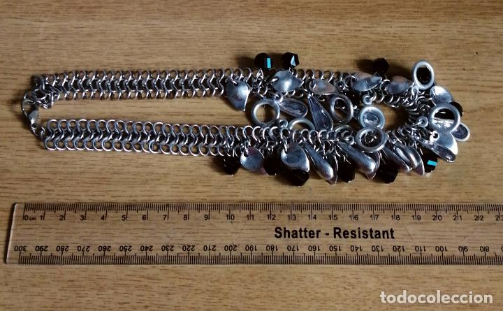 Joyeria: COLLAR CORTO METAL PLATEADO. - Foto 3