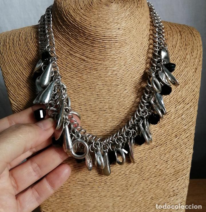 Joyeria: COLLAR CORTO METAL PLATEADO. - Foto 10