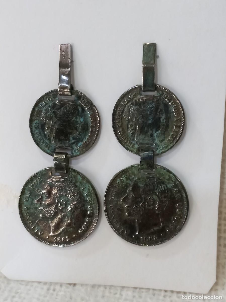 Joyeria: PENDIENTES (MONEDAS) metal oxido - Foto 1