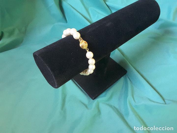 Joyeria: Brazalete, 18 cuentas, 9 mm. - Foto 1