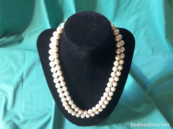 Joyeria: Collar de Perlas, 44 cuentas, 9 mm. 2 vueltas - Foto 1