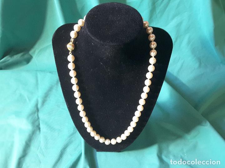 Joyeria: Collar de Perlas, 49 cuentas, 9 mm. - Foto 1