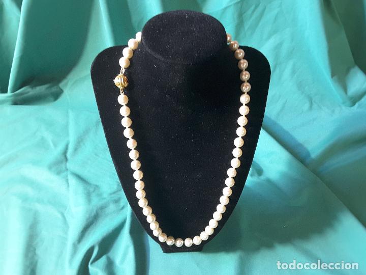 Joyeria: Collar de Perlas, 54 cuentas, 9 mm. - Foto 1