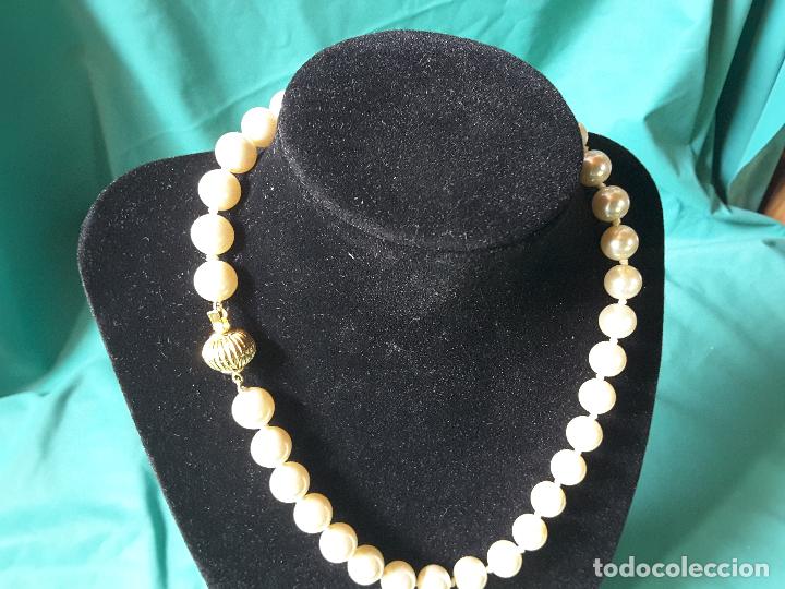Joyeria: Collar de Perlas, 35 cuentas, 10 mm. - Foto 2