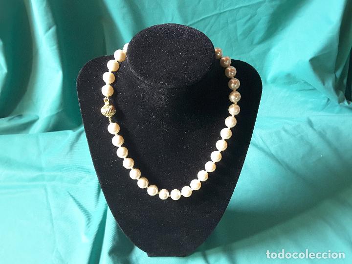 Joyeria: Collar de Perlas, 35 cuentas, 10 mm. - Foto 1