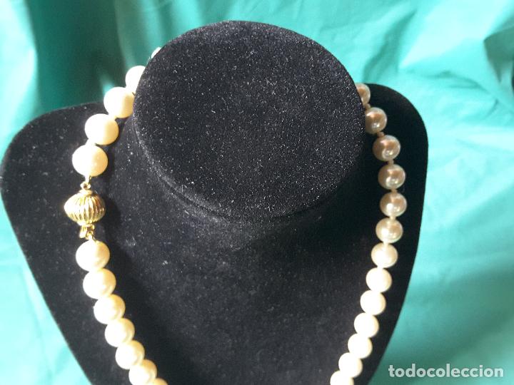Joyeria: Collar de Perlas, 43 cuentas, 10 mm. - Foto 2