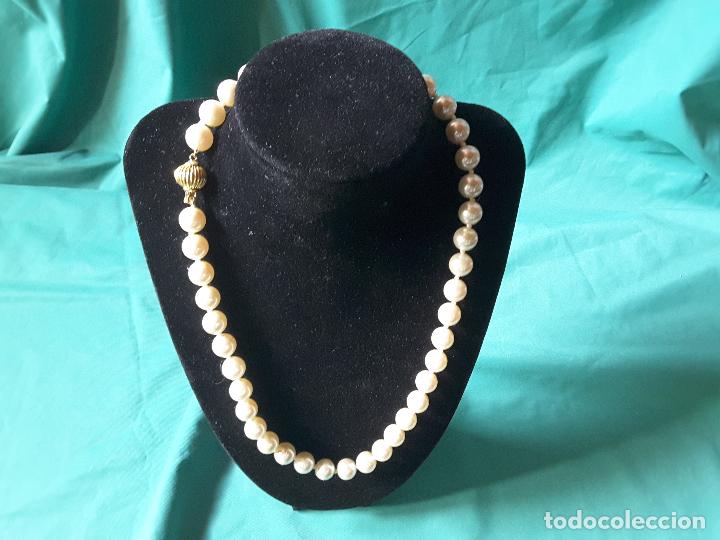Joyeria: Collar de Perlas, 43 cuentas, 10 mm. - Foto 1