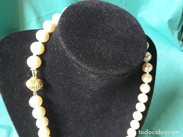 Joyeria: Collar de Perlas, 47 cuentas, 10 mm. - Foto 2