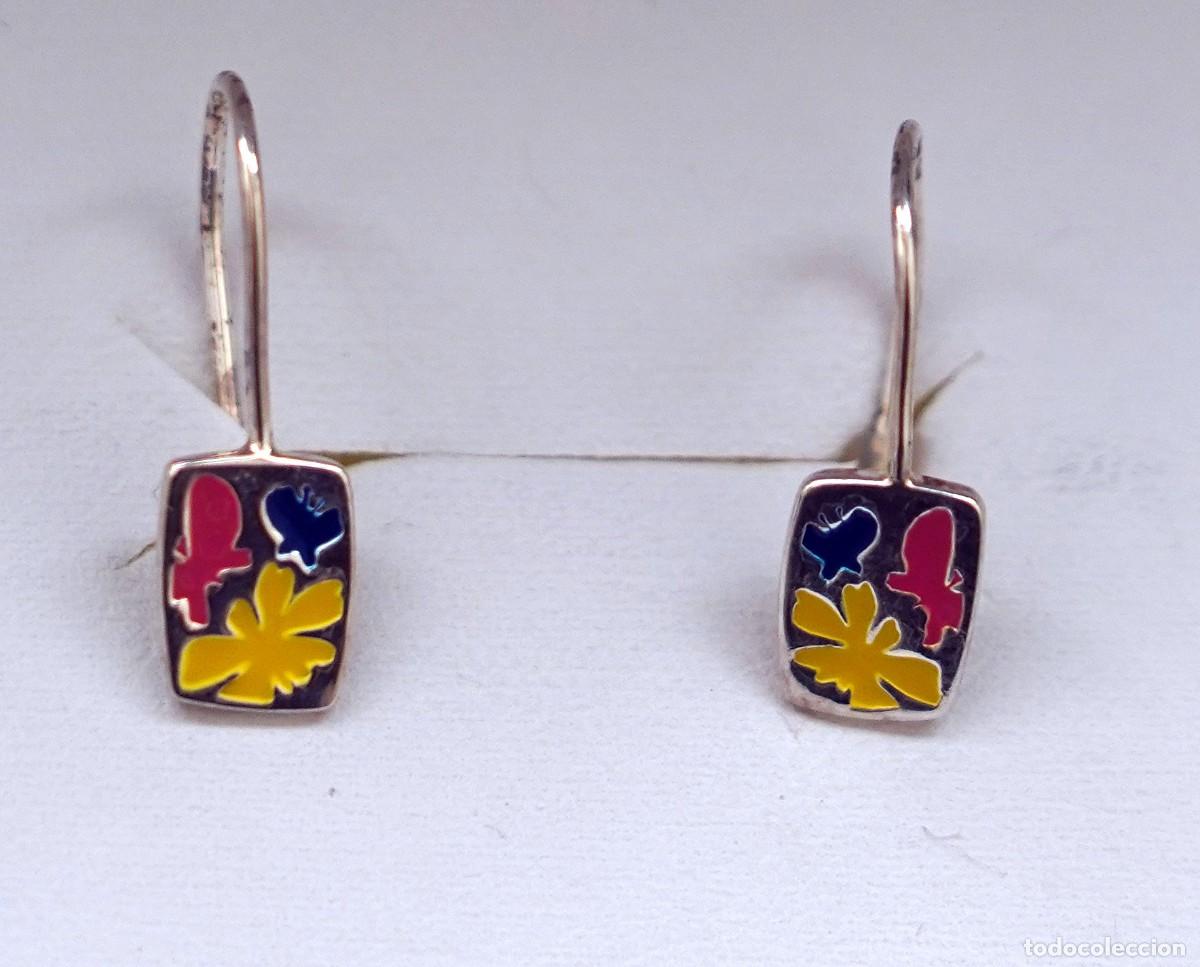 Joalharia: Pendiente de plata de ley 925 Barbie