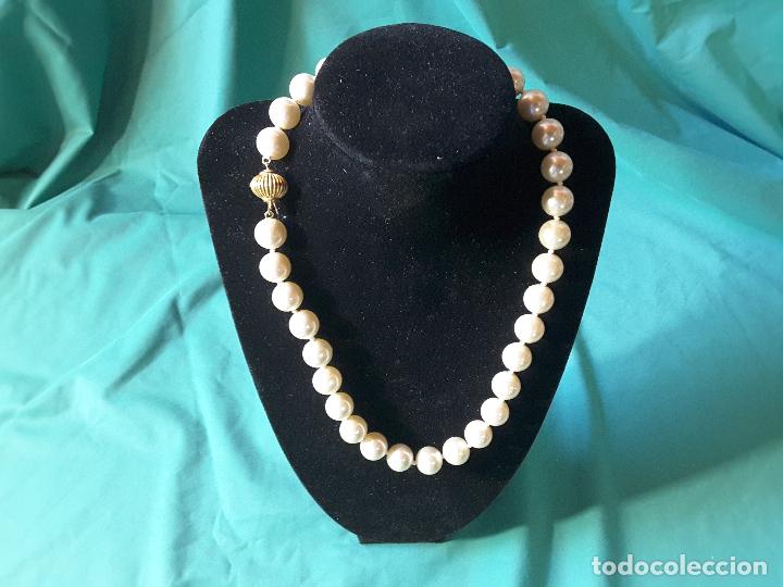 Joyeria: Collar de Perlas, 35 cuentas, 12 mm. - Foto 1