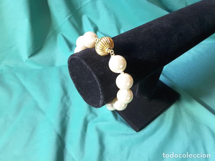 Joyeria: Brazalete, 12 cuentas, 14 mm.