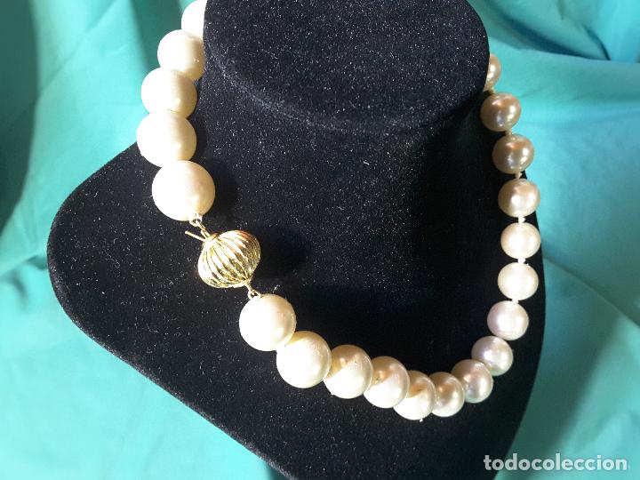 Joyeria: Collar de Perlas, 26 cuentas, 14 mm. - Foto 2