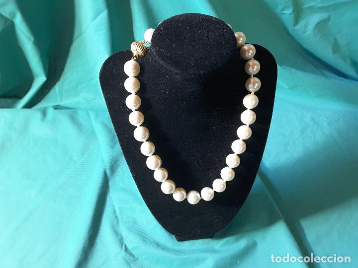 Joyeria: Collar de Perlas, 29 cuentas, 14 mm. - Foto 1