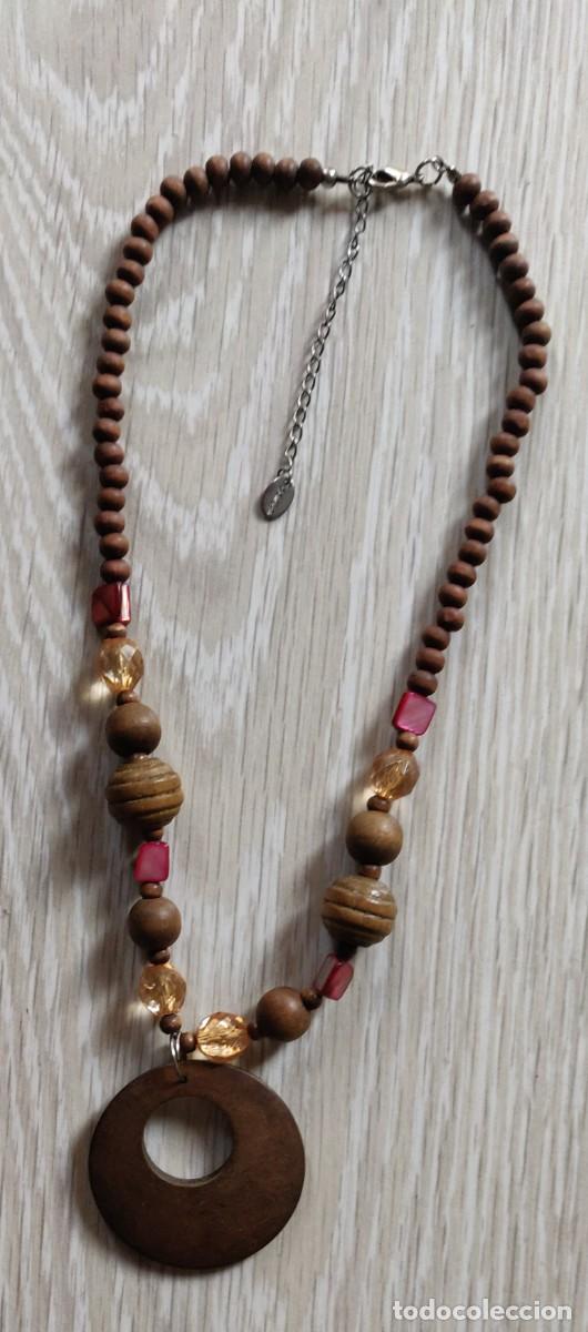 Joyeria: Collar Fantasia. Madera. - Foto 1