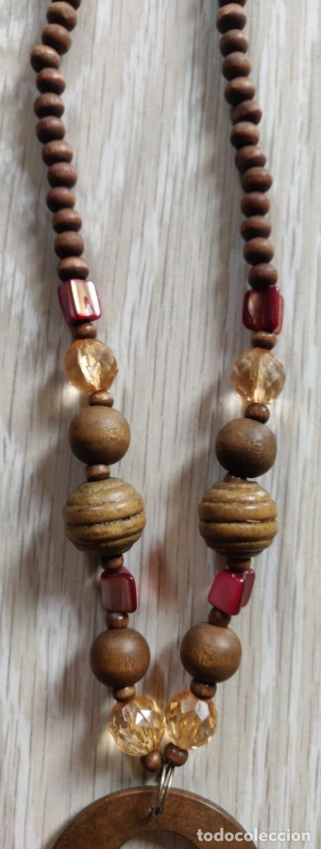 Joyeria: Collar Fantasia. Madera. - Foto 3