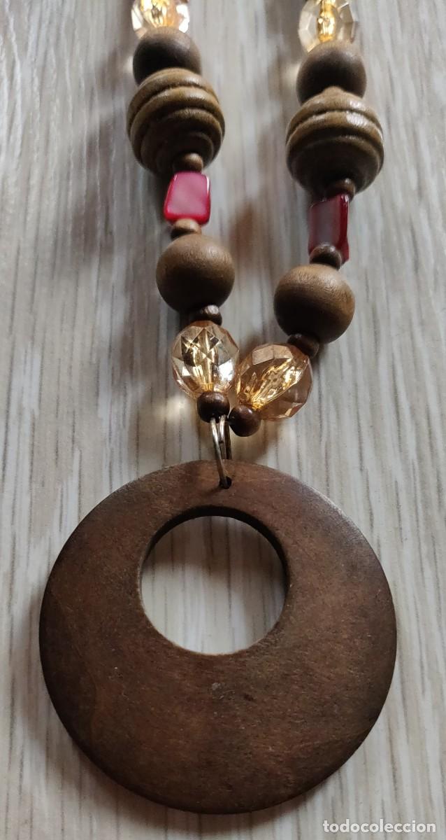 Joyeria: Collar Fantasia. Madera. - Foto 6