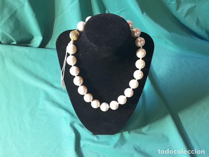 Joyeria: Collar de Perlas, 22 cuentas, 16 mm. - Foto 1