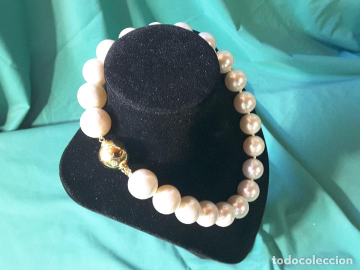 Joyeria: Collar de Perlas, 18 cuentas, 18 mm. - Foto 2