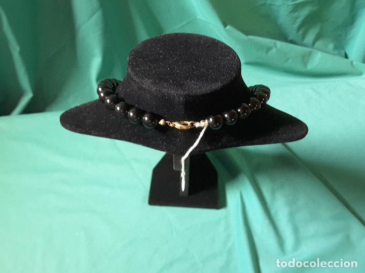 Joyeria: Collar &oacute;nice negro 10 mm - Foto 2