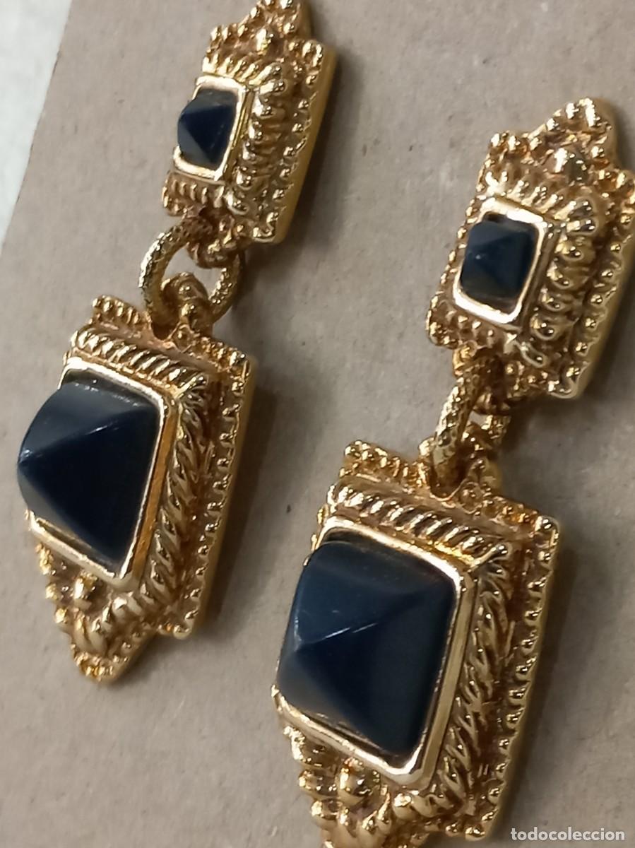 Joyeria: PENDIENTES (GOYESCOS) 2 PIEZAS azul - Foto 5