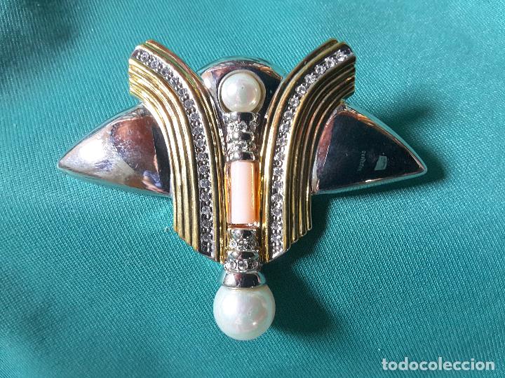 Joyeria: Aguja - broche con perla, de dise&ntilde;o - Foto 1