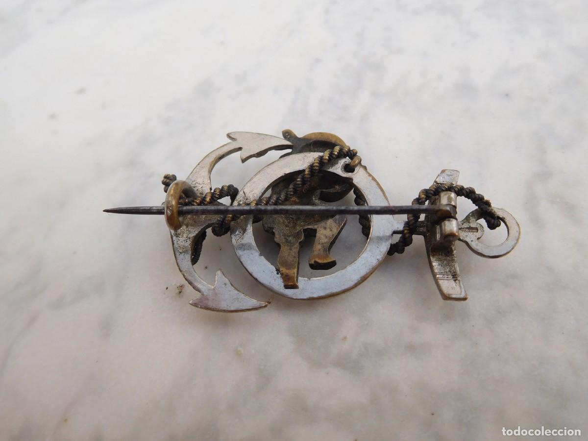 Joyeria: Broche antiguo ni&ntilde;o y ancla - Foto 4
