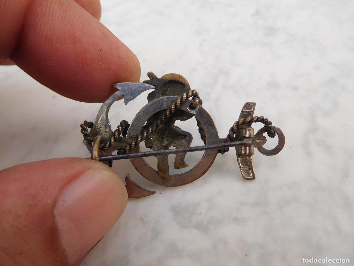 Joyeria: Broche antiguo ni&ntilde;o y ancla - Foto 5