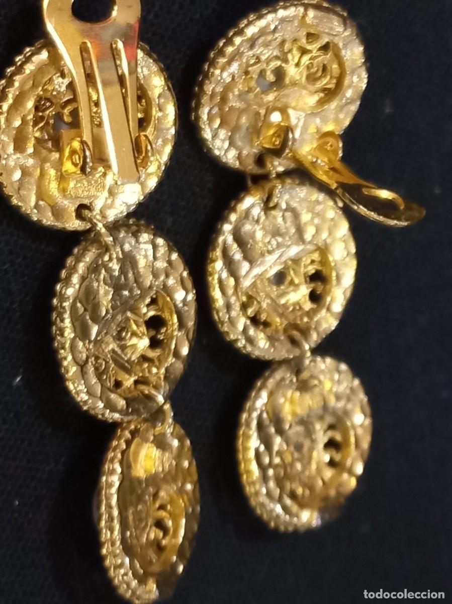 Joyeria: PENDIENTES (ISABELINOS) tres c&iacute;rculos-perla - Foto 5