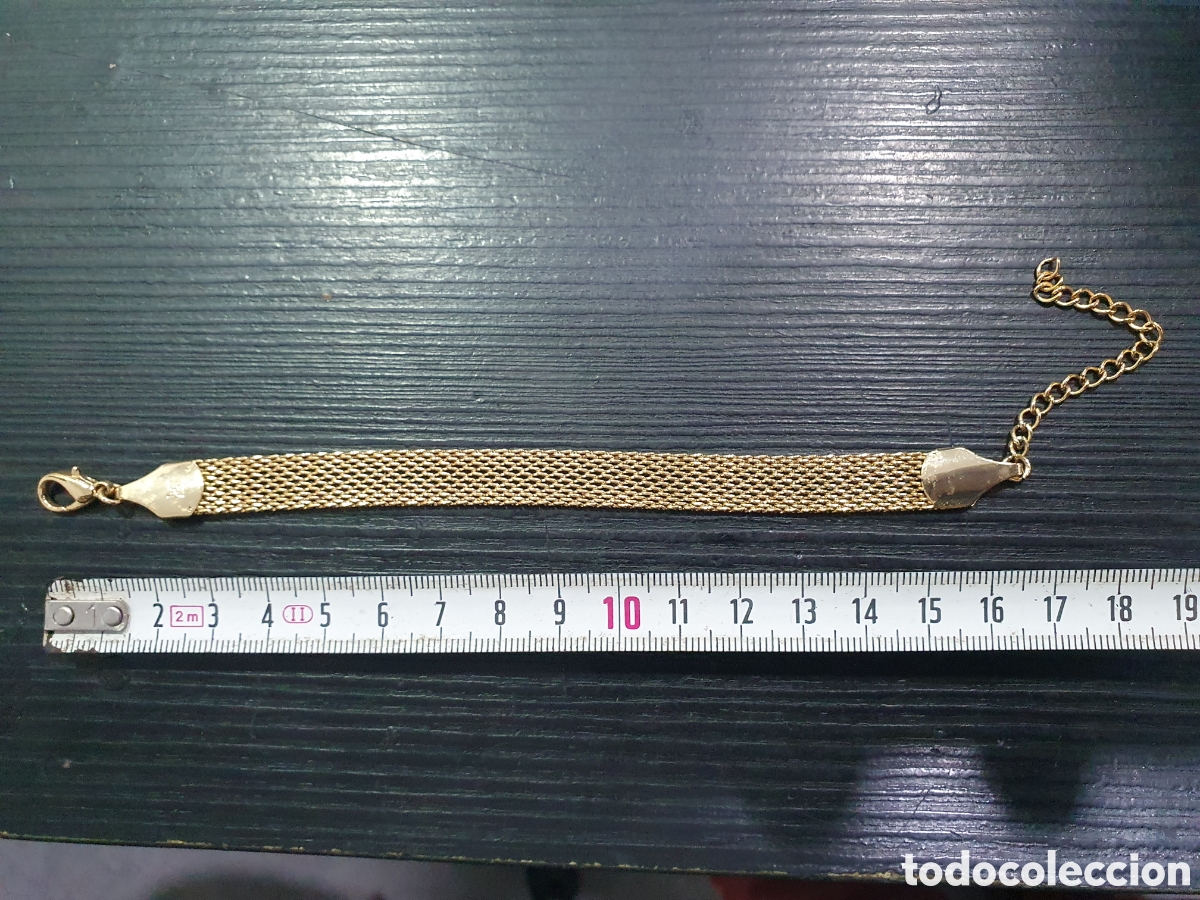 Joyeria: Pulsera dorada bisuteria. (L62) - Foto 1