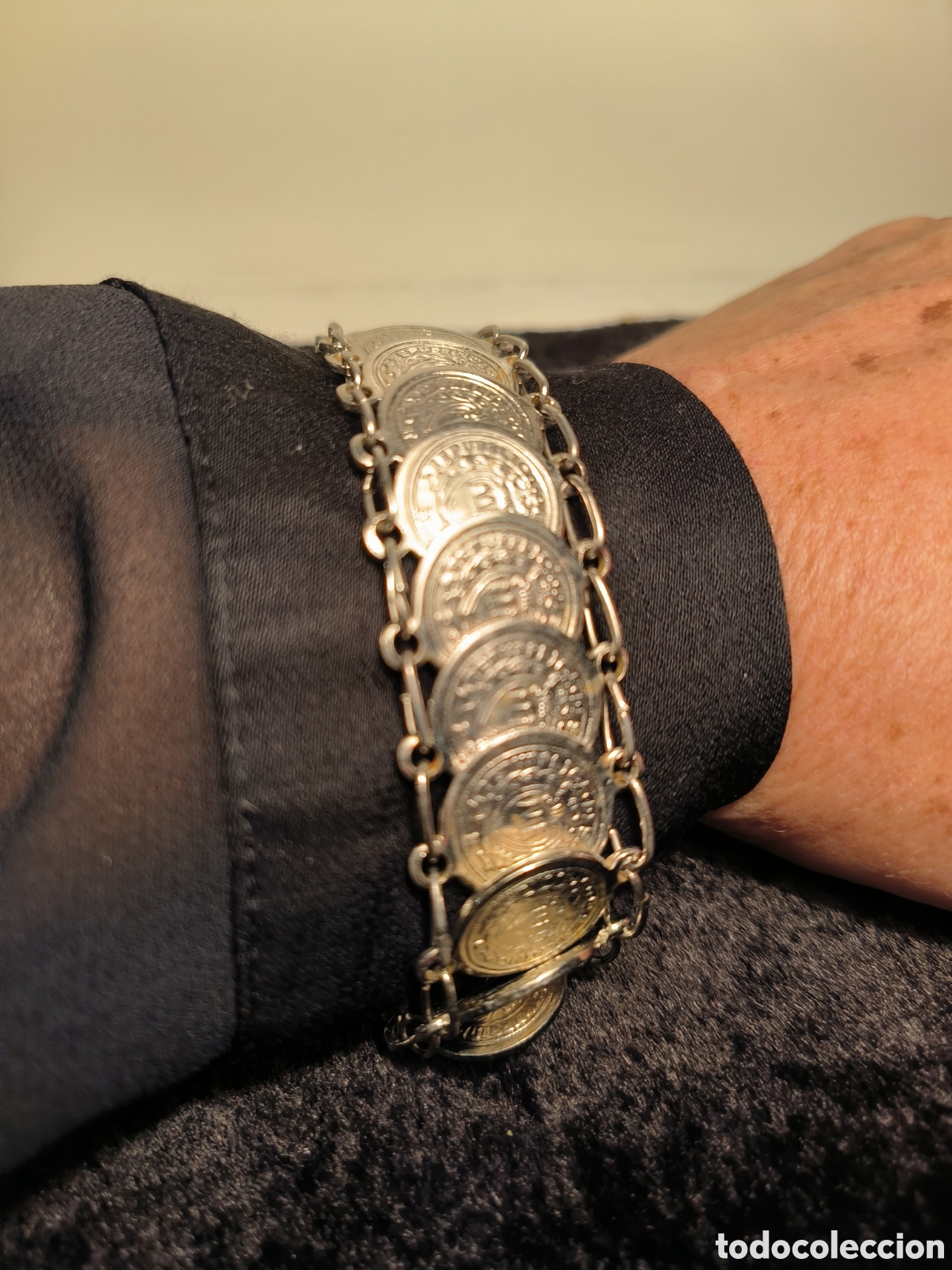 Joyeria: Pulsera de monedas San Marino - Foto 1