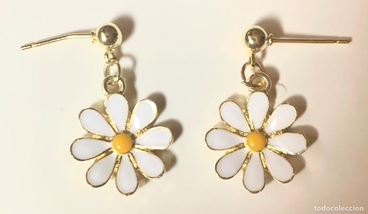 Joyeria: Pendientes margaritas