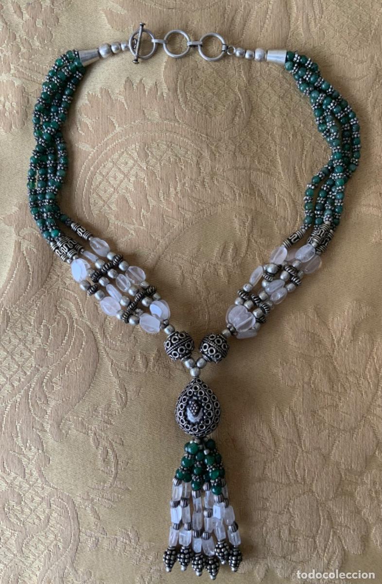 Joyeria: COLLAR VINTAGE PIEDRAS NATURALES - Foto 2