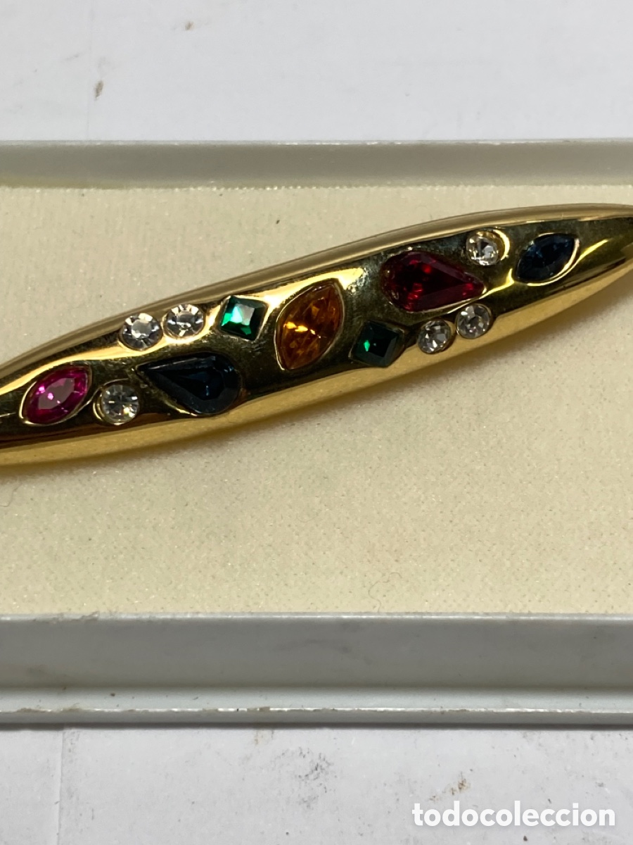 Joaillerie: Broche dorado piedras/B2