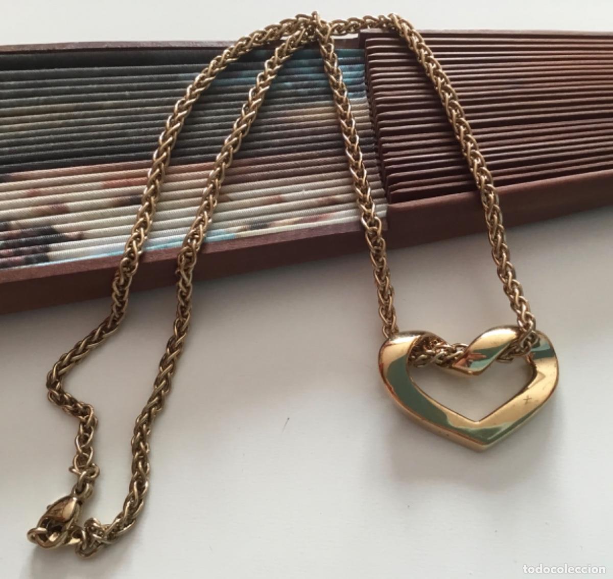 Joyeria: GARGANTILLA CHAPADA EN ORO DE 18 QUILATES. CORAZ&Oacute;N - Foto 4